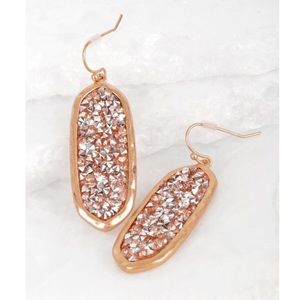 ✨SALE!!!✨LAST 1!✨5⭐️NEW! CHIC GLITTER STONE DROP EARRINGS